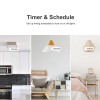 Sonoff T2EU1C-TX WiFi Smart Wall Touch Switch 1-Button White Sonoff T2EU1C-TX WiFi Smart Wall Touch Switch 1-Button White