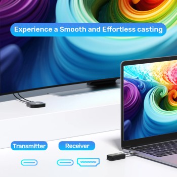 Unitek V1184A Wireless USB-C to HDMI Extender Kit Up to 50m Unitek V1184A Wireless USB-C to HDMI Extender Kit Up to 50m