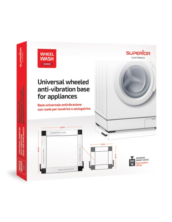 Superior Washing Machine Anti Vibration Base with Wheels Superior Washing Machine Anti Vibration Base with Wheels