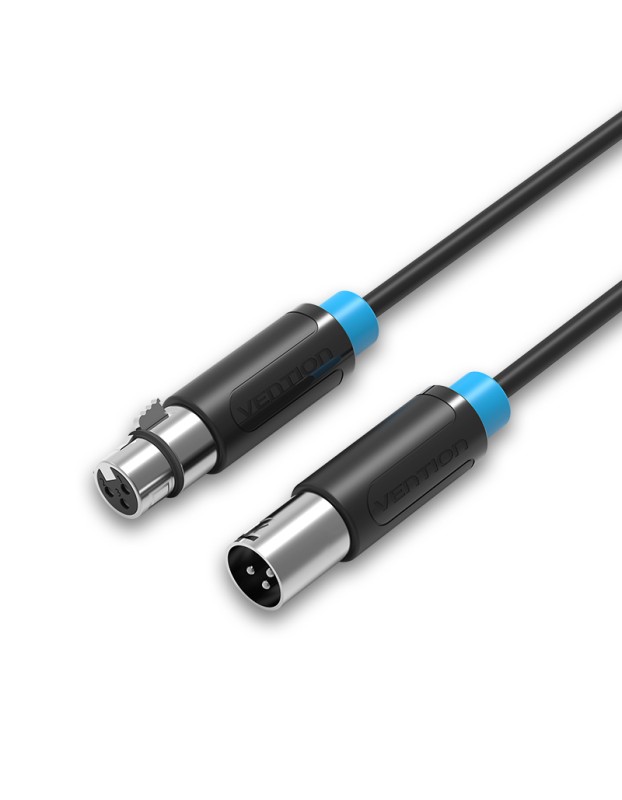 Vention AUDIO XLR M-F Cable 15.0m BBFBN Vention AUDIO XLR M-F Cable 15.0m BBFBN