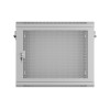 Lanberg Wall Rack 19'' with Perforated Door 6U 45cm Grey FLAT PACKED