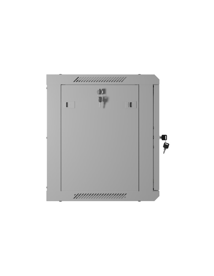 Lanberg Wall Rack 19'' with Perforated Door 4U 45cm Grey FLAT PACKED
