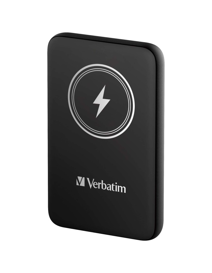 Verbatim Wireless Magnetic Slim Powerbank Qi2 15W 10000mAh Black