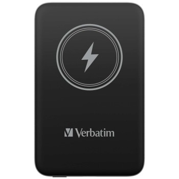 Verbatim Wireless Magnetic Slim Powerbank Qi2 15W 10000mAh Black