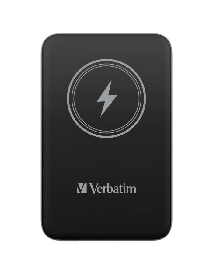 Verbatim Wireless Magnetic Slim Powerbank Qi2 15W 10000mAh Black