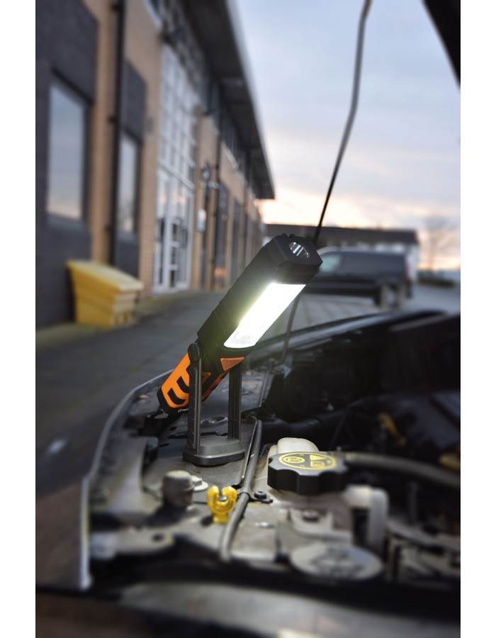 Mercury 3in1 Handheld Rechargeable Worklight, Powerbank Function, with Hook and Magnet 410.318UK