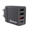Verbatim Wall Charger 30W EU Plug 1 x USBC20W 3 x USBA CHR-30EU1 Black