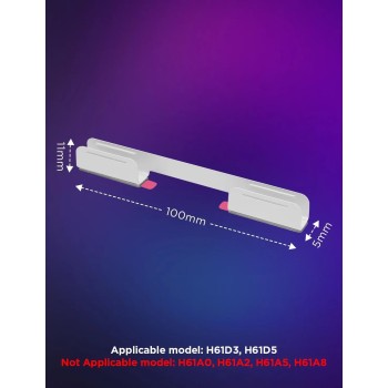 Govee Gaming Wall Neon Rope Light 2 Clips White (5pcs) H10D2 Govee Gaming Wall Neon Rope Light 2 Clips White (5pcs) H10D2
