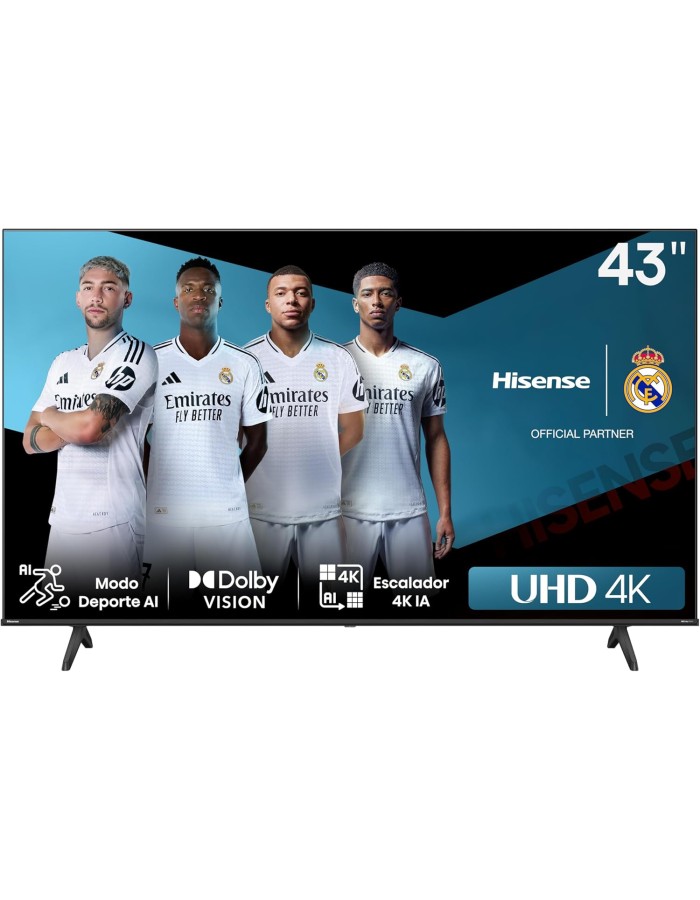 Hisense 43A6N 43'' 4K Smart LED TV Dolby Hisense 43A6N 43'' 4K Smart LED TV Dolby