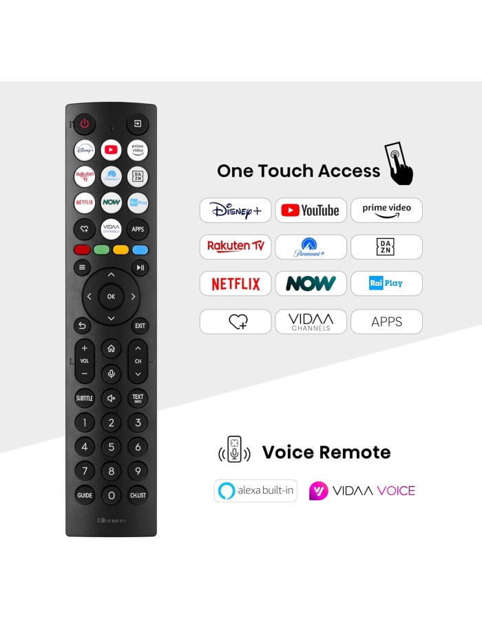 Hisense 43A6N 43'' 4K Smart LED TV Dolby Hisense 43A6N 43'' 4K Smart LED TV Dolby