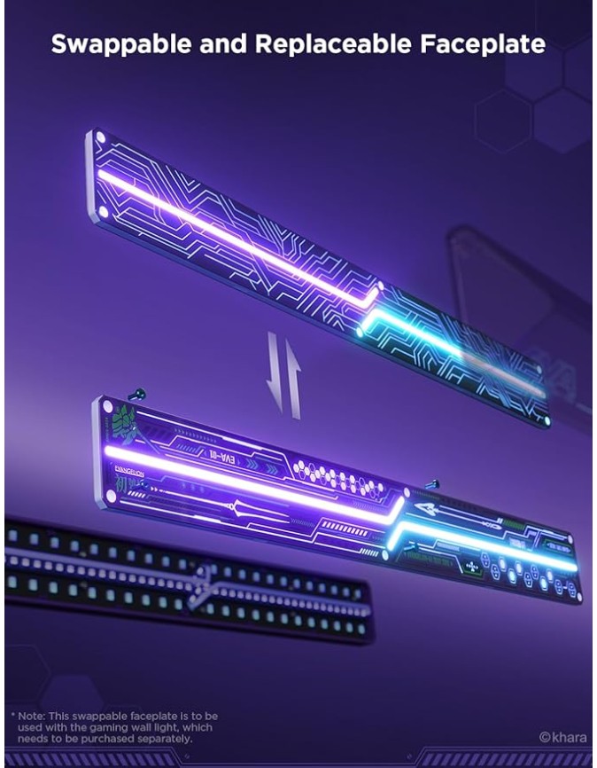 Govee Gaming Wall H6063 Swappable Faceplates H1063011 Govee Gaming Wall H6063 Swappable Faceplates H1063011