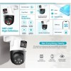 Dahua IP 5.0MP Wifi PT Dome Dual Illumination Dual Lens P5D-5F-PV