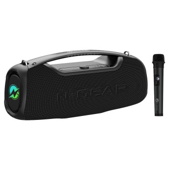 N-Gear NRG500 Portable Karaoke Outdoor Speaker 1xWireless Mic