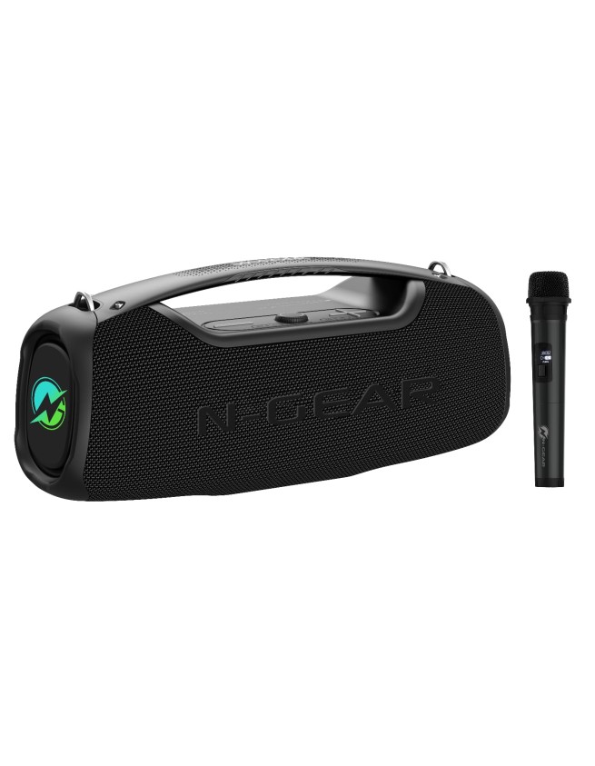 N-Gear NRG500 Portable Karaoke Outdoor Speaker 1xWireless Mic