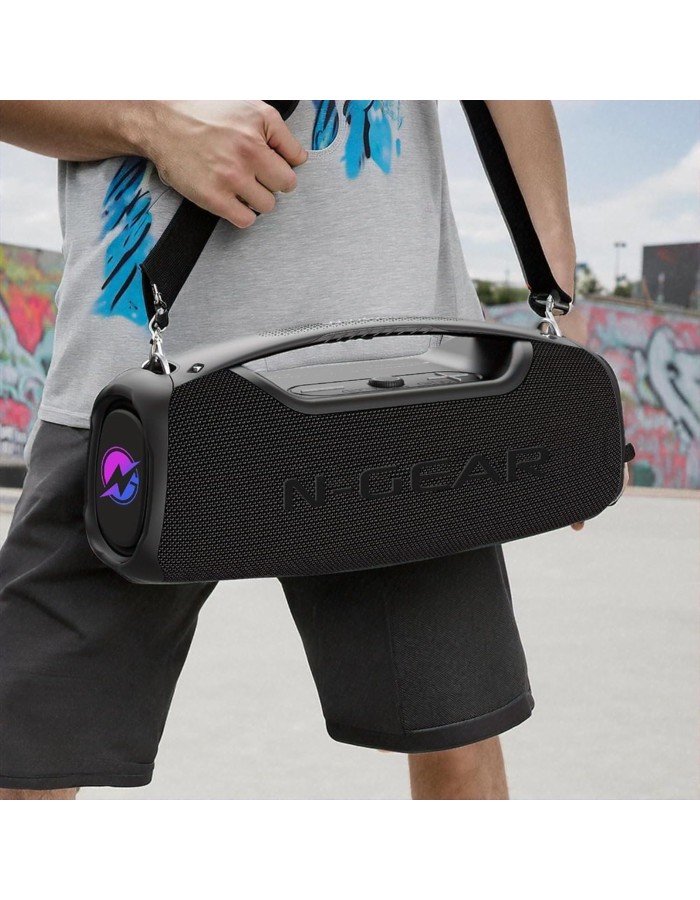N-Gear NRG500 Portable Karaoke Outdoor Speaker 1xWireless Mic