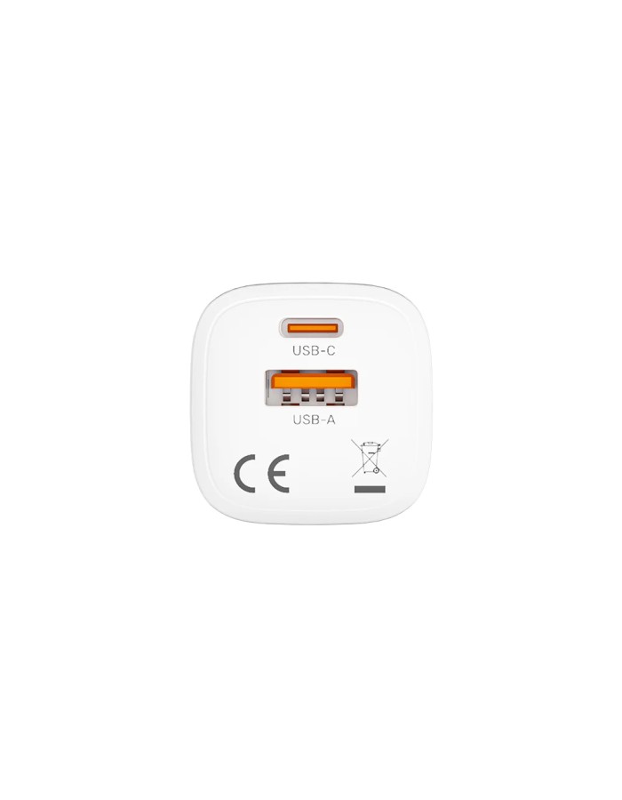 Unitek 33W Wall Charger USB-C PD & QC 3.0 UK P1125AWH White