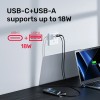 Unitek 33W Wall Charger USB-C PD & QC 3.0 UK P1125AWH White