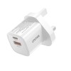 Unitek 33W Wall Charger USB-C PD & QC 3.0 UK P1125AWH White