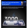 Thunderobot K98 GASKET Mechanical Keyboard Trimode 2.4GHz-BT-USBC 99 Red Switch Keys