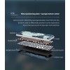 Thunderobot K98 GASKET Mechanical Keyboard Trimode 2.4GHz-BT-USBC 99 Red Switch Keys