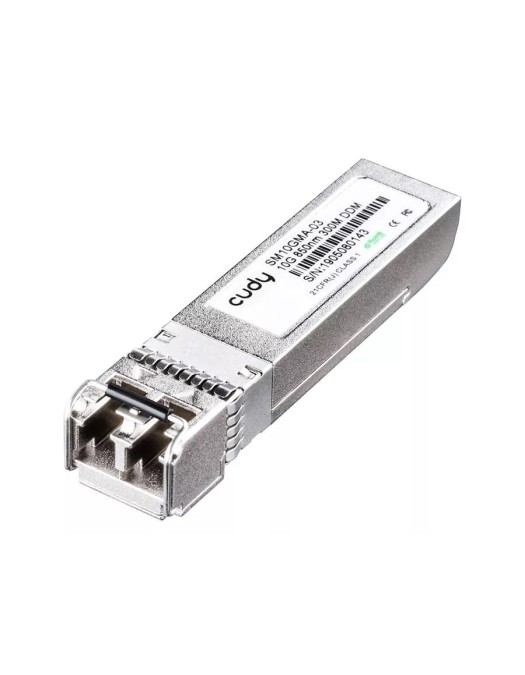 Cudy Fiber SFP Module 10Gb/s MM 300m Dual-LC SM10GMA-03 Cudy Fiber SFP Module 10Gb/s MM 300m Dual-LC SM10GMA-03