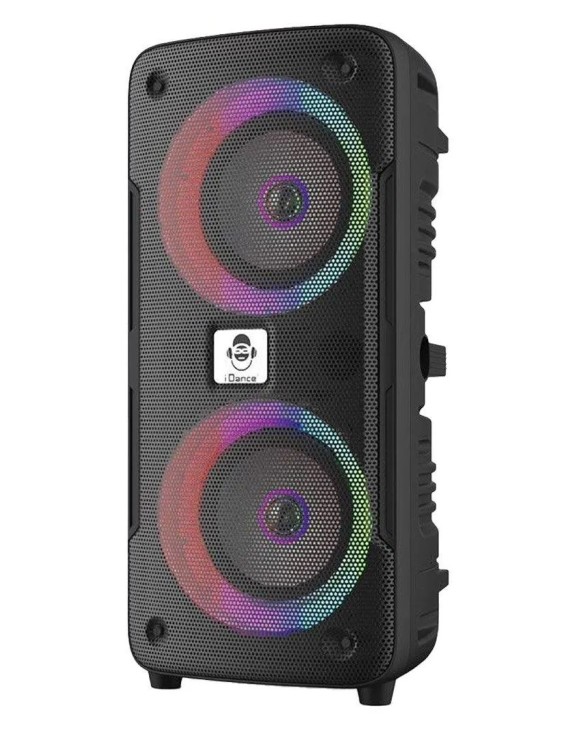 iDance DJX-100MK2 Portable Karaoke Speaker with Wired Microphone USB & BT