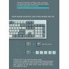 Thunderobot K104 Gaming Mechanical Keyboard 104 Red Switch Keys