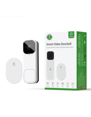 WOOX Video Doorbell & Chime 3MP R4331 White