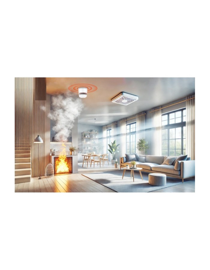 WOOX Zigbee Smart Smoke Alarm R7305