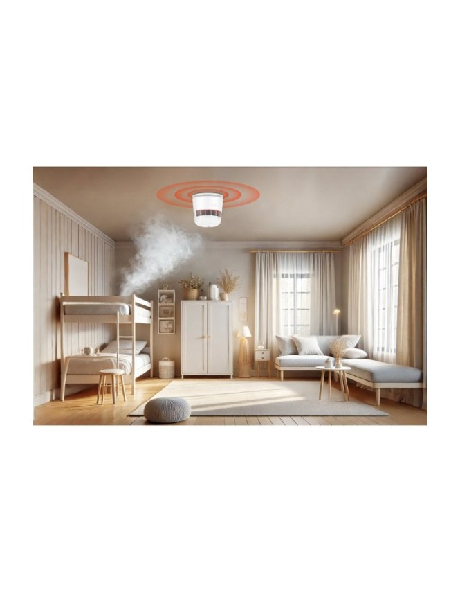 WOOX Zigbee Smart Smoke Alarm R7305