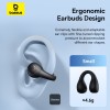 Baseus Headphones Open Ear AirGo 1 Ring Black Baseus Headphones Open Ear AirGo 1 Ring Black