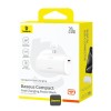 Baseus Powerbank 20W 5000mAh Plug-In USB-C 20W White Baseus Powerbank 20W 5000mAh Plug-In USB-C 20W White