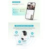 Dahua IP Indoor 5.0MP Wifi PT Dome Dual Lens H5D-5F