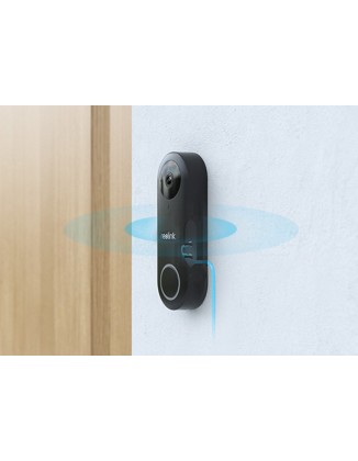 Reolink WIFI Video Doorbell 5MP black (D340W)