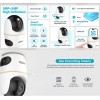 Dahua IP Indoor 3.0MP Wifi PT Dome Dual Lens H3D-3F