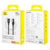 Baseus Cable USB-C to USB-C Gem Series 100W 1.0m Black