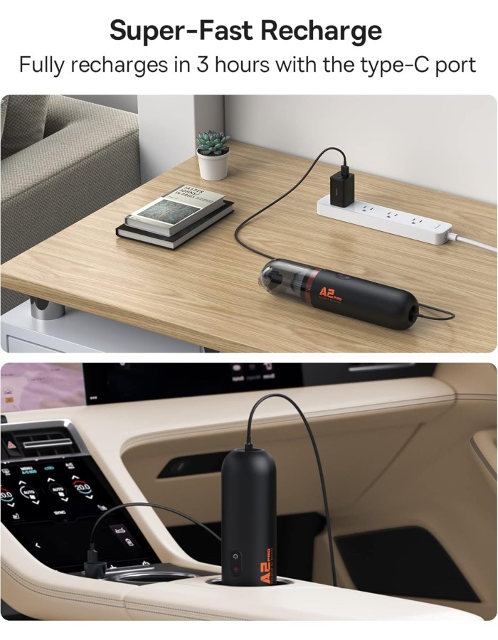 Baseus VA Vacuum Cleaner Pet/Car 6000PA A2Pro Baseus VA Vacuum Cleaner Pet/Car 6000PA A2Pro