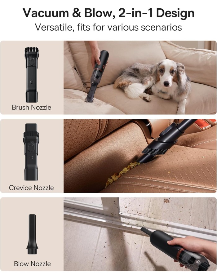 Baseus VA Vacuum Cleaner Pet/Car 6000PA A2Pro Baseus VA Vacuum Cleaner Pet/Car 6000PA A2Pro
