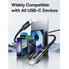 Baseus Cable USB-C to USB-C Gem Series 100W 1.0m Black