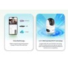 Dahua IP Indoor 3.0MP Wifi PT Dome Dual Lens H3D-3F