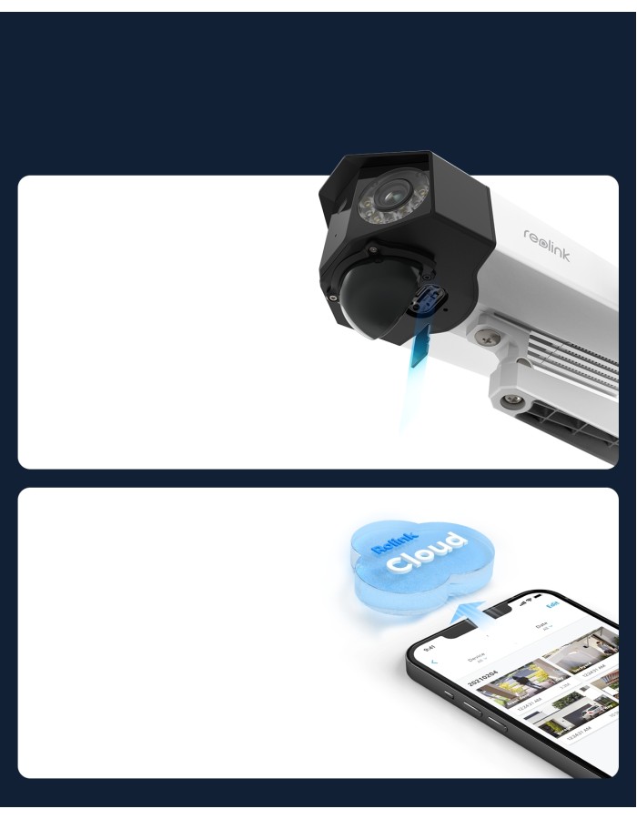 Reolink G750 (DUO2) Outdoor 4G Battery Camera 6MP Dual Lens with LTE
