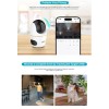Dahua IP Indoor 3.0MP Wifi PT Dome Dual Lens H3D-3F