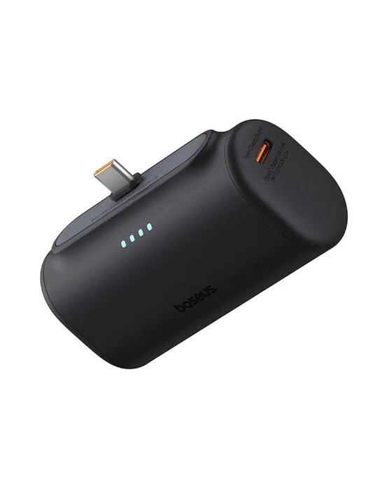 Baseus Powerbank 20W 5000mAh Plug-In USB-C 20W Black