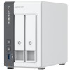 QNAP NAS 2-Bay Tower ARM Quad-Core, 4GB RAM, 2.5GbE & USB One-Touch Copy Button TS-216G