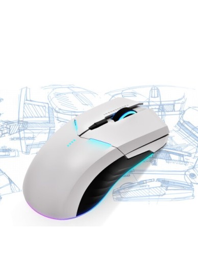 Thunderobot ML702 Wireless Gaming Rechargeable Mouse White Thunderobot ML702 Wireless Gaming Rechargeable Mouse White