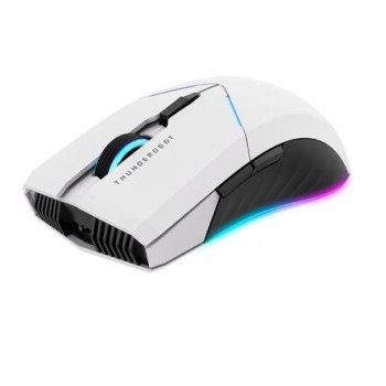 Thunderobot ML702 Wireless Gaming Rechargeable Mouse White