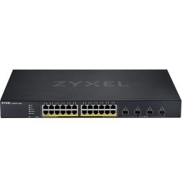 Zyxel Switch PoE Gigabit Managed Cloud L3 Lite 24PoE + 4SFP+ 375W XGS1935-28HP Zyxel Switch PoE Gigabit Managed Cloud L3 Lite 24PoE + 4SFP+ 375W XGS1935-28HP