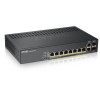 Zyxel Switch PoE Gigabit Managed Cloud 8PoE + 2RJ45/SFP Combo 130W GS1920-8HPV2 Zyxel Switch PoE Gigabit Managed Cloud 8PoE + 2RJ45/SFP Combo 130W GS1920-8HPV2