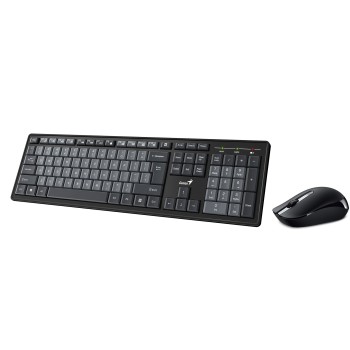 Genius Keyboard-Mouse Set Wireless Dual Colour KM-8200 English Genius Keyboard-Mouse Set Wireless Dual Colour KM-8200 English