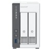 QNAP NAS 2-Bay Tower ARM Quad-Core, 4GB RAM, 2.5GbE & USB One-Touch Copy Button TS-216G